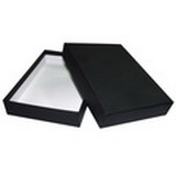 Elegance Black Cardboard Apparel box : Suited for T-Shirt