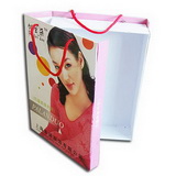 Customize Apparel Gift Box with Rope Handle <br>Rigid Cardboard Box