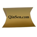 Gold Pillow Favor Boxes for Lingerie