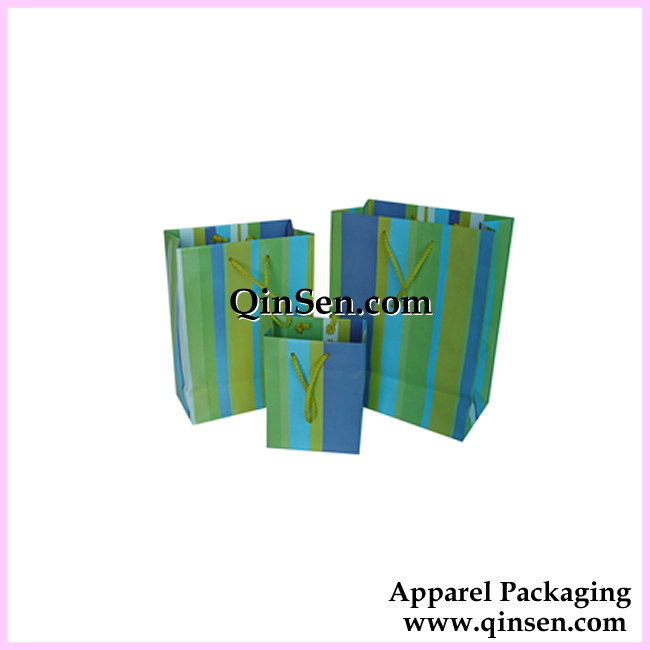 Normal Paper Apparel bag with Rope Handle-AB00012