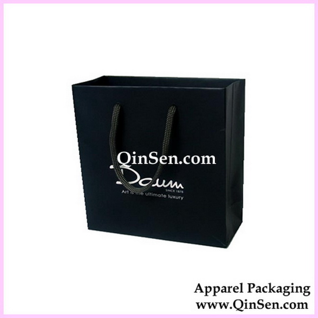 Elegant Paper Bag with  Custom Logo design-AB00040
