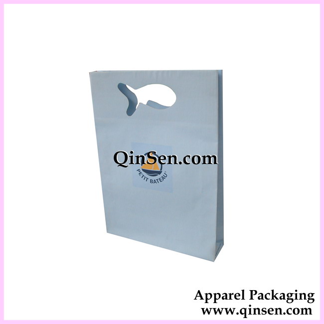 Paper Brand Bag with Nice die-cut Handle-AB00077