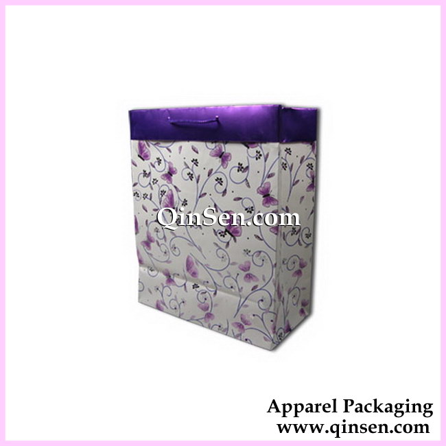 Luxury Paper Gift Bag with Custom Design-AB00172