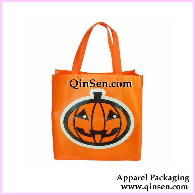 PP Non Woven Shopping Bag with Halloween Artwork-GNW034