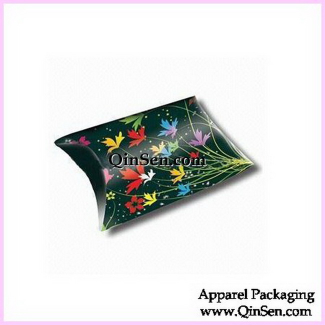 Colorful Printed Pilllow Favor Box for fashion underwear-GPP0015