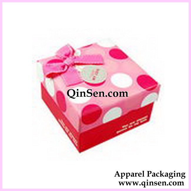 Stylish Hat Boxes for Fashion Lingerie - Foldable two-piece box