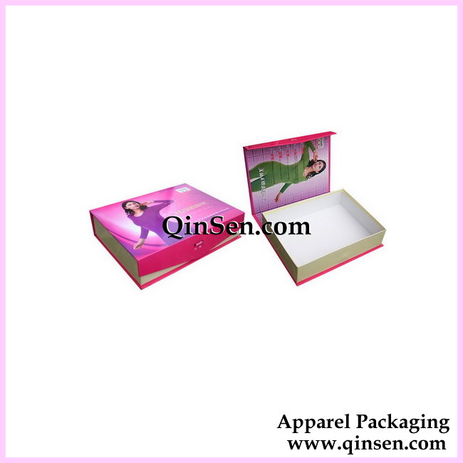 Apparel Gift Boxes with Client's Artwork for clothing,Garment-GX00091