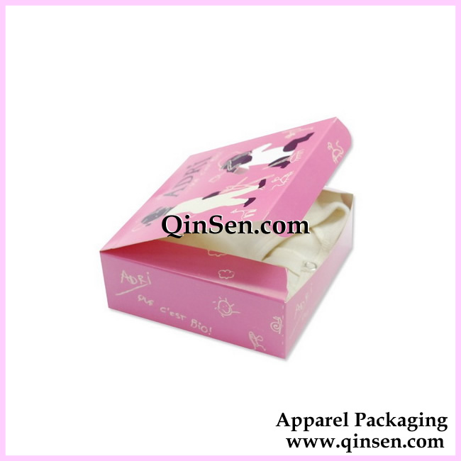 Custom baby lingerie Paper Box with Design-GX00597