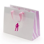 Luxury Lingerie Paper Bag with Custom Brand Artwork