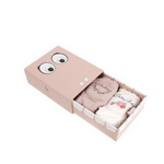 Customize drawer style gift box with cute design for kids socks