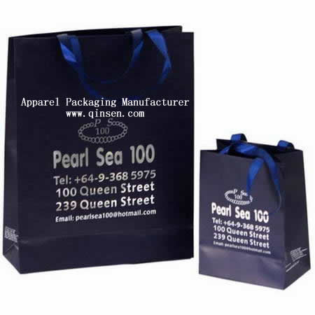 Luxury Paper Gift Bag with custom Logo