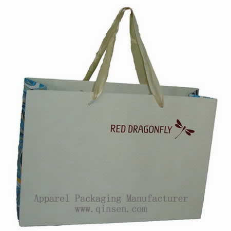 High Grade Paper Shopping Gift Bag with Logo
