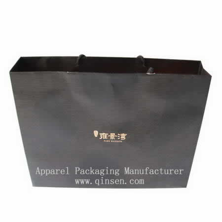 Color Printed Paper Shopping Gift Bag with Logo