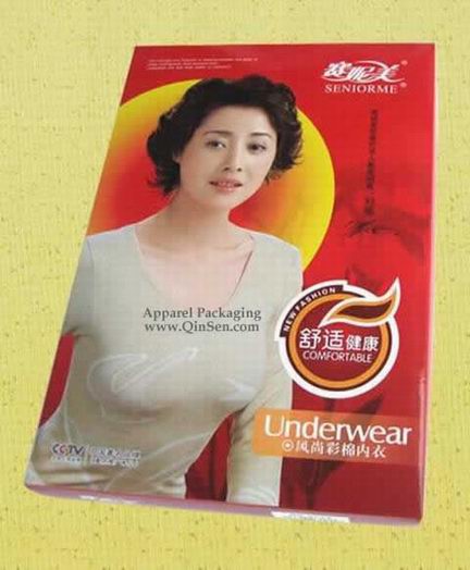 Custom Design Cardboard Box for woman underwear