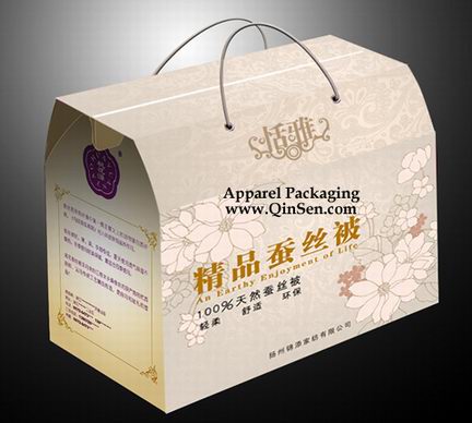 Quilt Packaging with Rope design