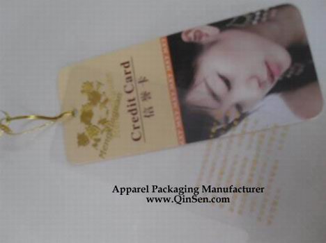 Perfect custom different shapes eco-friendly paper hang tag