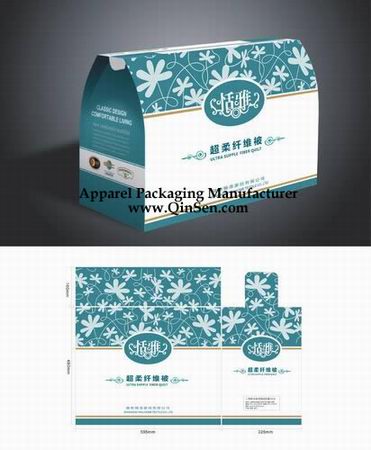 Fashion Quilt Box with artwork design