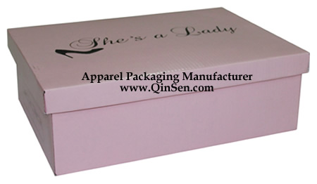 Custom Crocodile embossed shoe packaging box for famous brand
