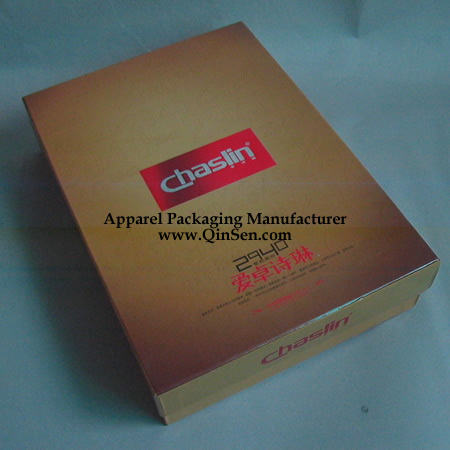 Custom Rigid Apparel Box