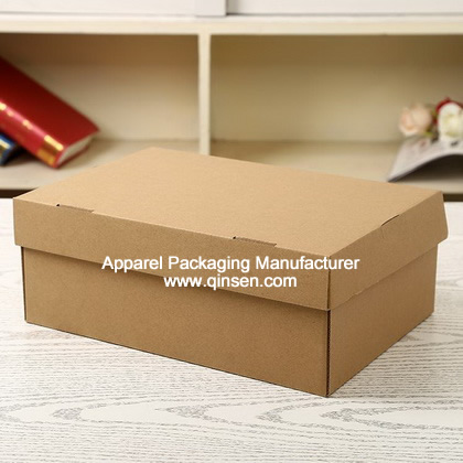 Custom kraft shoe packaging box