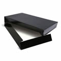 Black Apparel Box PX000232<br>Item:Black High Gloss Colored Apparel Box (2 piece)  Accept Silver/Golden/White/Blue/Red Hot stamped logo  Black High Glossy Colored Apparel Box is a ...