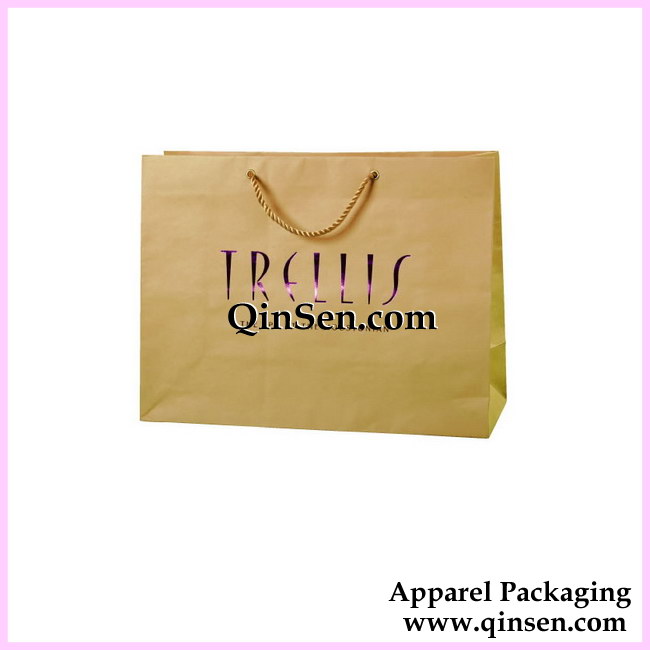 Golden solide matte Eurotote with Hologram Stamp Logo-AB00095