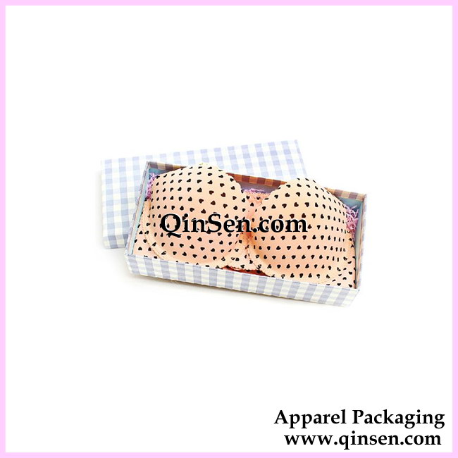 Custom Rigid Cardbarod Boxes for Bra Packaging-GX00607