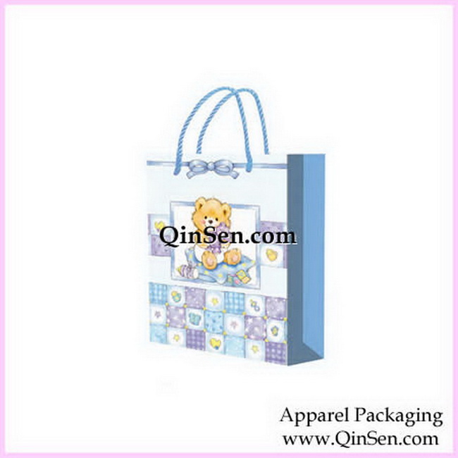 Custom Paper Bag with cute Baby design-GDG000158