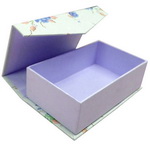 Elegant Lingerie box with Flower Design<br>Rigid Cardboard Box