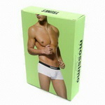 Classic Color Printing Man's Briefs Box<br>Foldable one-piece box