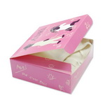 Custom baby lingerie Paper Box with Design<br>Foldable one-piece box