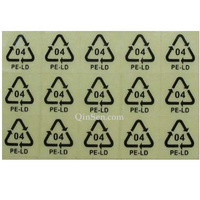 Self-adhesive Sticker with transparent PVC/PE