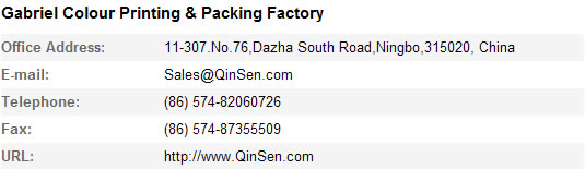 Factory Contact Information