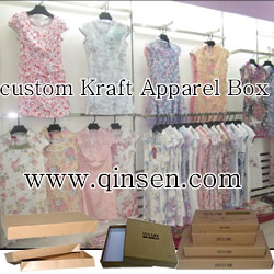 Kraft Apparel Boxes