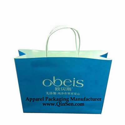 Printed Color Paper Gift Shopping Bag