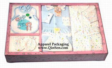 Paper box for Baby Clothes Packaging design