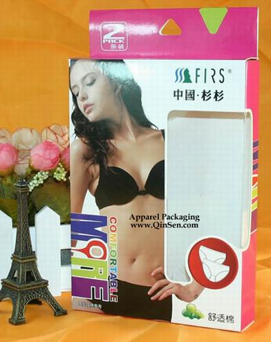 Custom Lingerie Box with pvc window