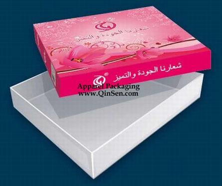 Custom Desgin Clothes Box(Rigid Cardboard Box)