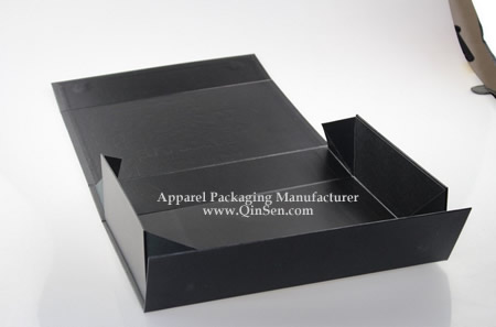 Style ID:PX000233 : Black Folded Gift Box