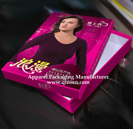 Rigid Lady Underwear Packaging Boxes