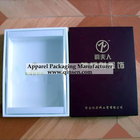 Personallised Printed Paper packaging box for clothing