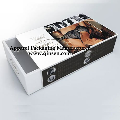 Luxury Draw Style Lingerie Box for Bra Packaging