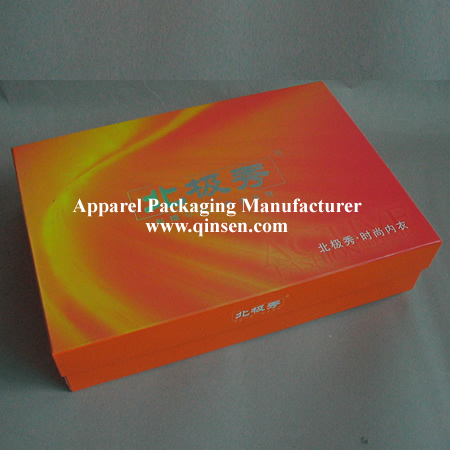 Custom Printing Apparel Box