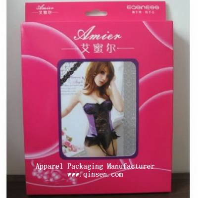 Custom Sexy Lingerie Packaging Box