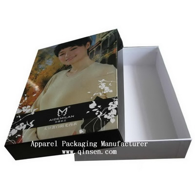 Rigid Apparel Box with Custom Design