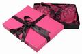 Bra Box PX000200<br>Item:Hot Pink Girl's Bra Paper Packing box (latest design for box of lingerie)  We has been involved in the Bra Box packaging market for many years. N...