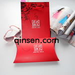 silk scarves box PX000331<br>Item:delicate Red silk scarf gift box with gift tote bag  Customise designs are well welcomed!  We manufacture and export various Pillow box and Shopp...